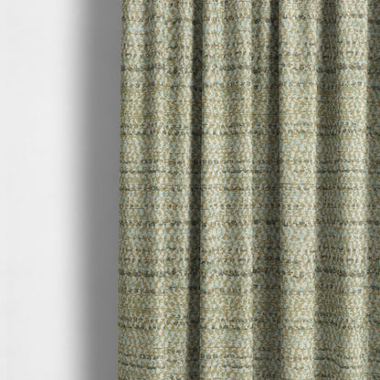 Geometric Pattern In Grey Blue Colour Chenille Upholstery Fabric JO-769 - Made To Measure Curtains