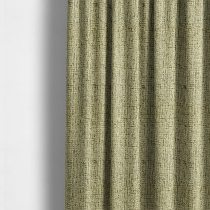 Semi Plain Abstract Pattern In Green Colour Chenille Jacquard Furniture Fabric JO-818 - Made To Measure Curtains