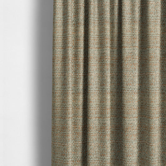 Abstract Pattern In Orange Brown Colour Chenille Upholstery Fabric JO-887 - Made To Measure Curtains