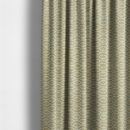 Eclipse Striped Pattern In Brown Colour Chenille Upholstery Furnishing Fabric JO-946 - Made To Measure Curtains