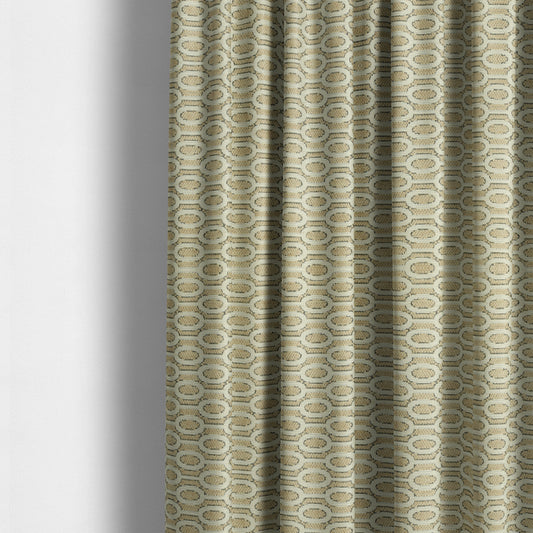 Eclipse Striped Pattern In Brown Colour Chenille Upholstery Furnishing Fabric JO-946 - Made To Measure Curtains