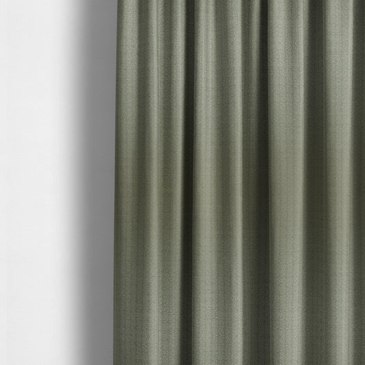 Kirkwall Herringbone Furnishing Fabric In Grey Colour - Made To Measure Curtains