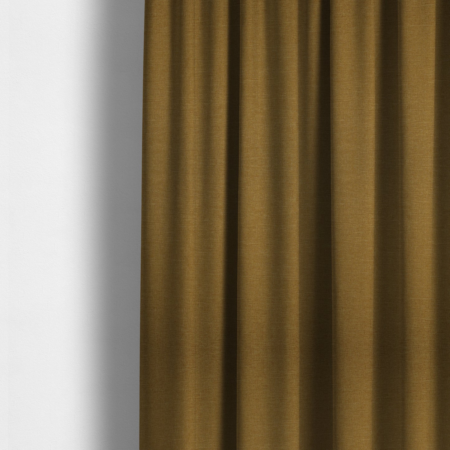 Lauren Hardwearing Linen Effect Chenille Upholstery Furnishing Fabric Golden Beige Colour - Made To Measure Curtains