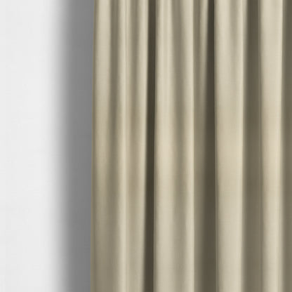 Lotus Pastel Tones Plain Chenille Furnishing Fabric In Cream Colour - Made To Measure Curtains