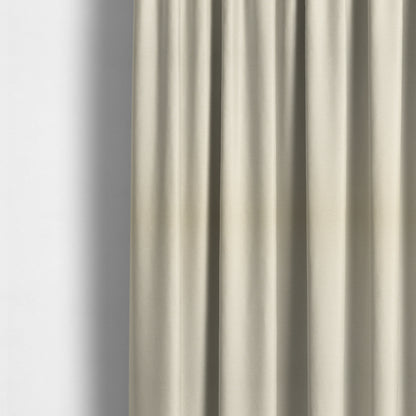 Luna Soft Textured Pastel Range Of Chenille Upholstery Fabric In Beige Colour - Made To Measure Curtains