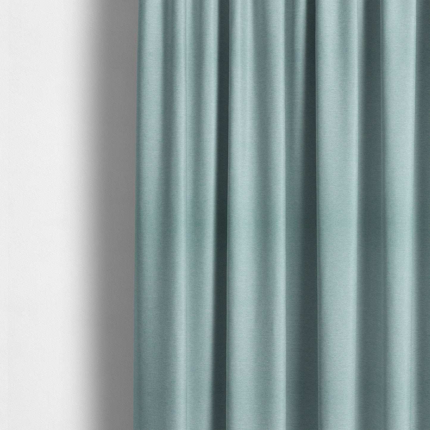 Luna Soft Textured Pastel Range Of Chenille Upholstery Fabric In Light Blue Colour - Made To Measure Curtains