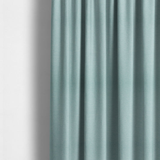 Luna Soft Textured Pastel Range Of Chenille Upholstery Fabric In Light Blue Colour - Made To Measure Curtains