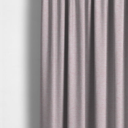 Lyon Soft Like Cotton Woven Hopsack Type Chenille Upholstery Fabric Pink Colour - Made To Measure Curtains