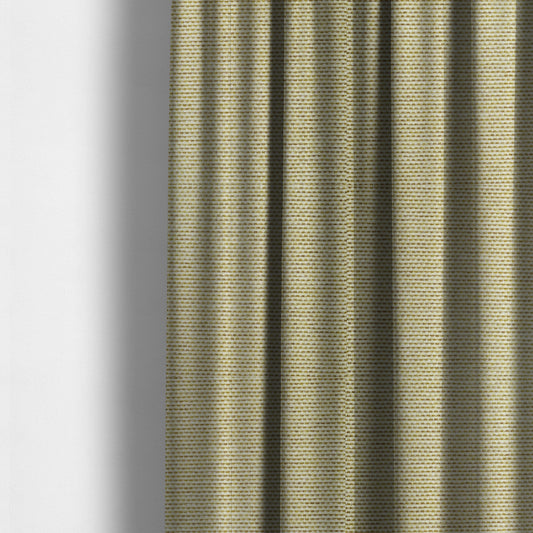 Lyon Soft Like Cotton Woven Hopsack Type Chenille Upholstery Fabric Green Colour - Made To Measure Curtains