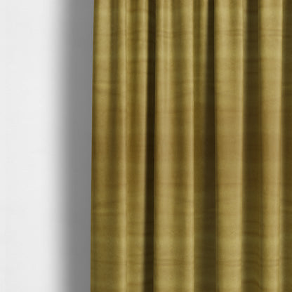 Marola Linen Velvet Soft Textured Speckled Fabric In Yellow Colour - Made To Measure Curtains