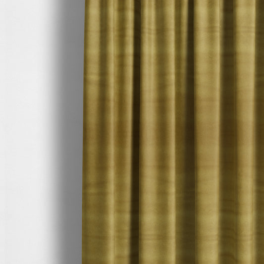 Marola Linen Velvet Soft Textured Speckled Fabric In Yellow Colour - Made To Measure Curtains