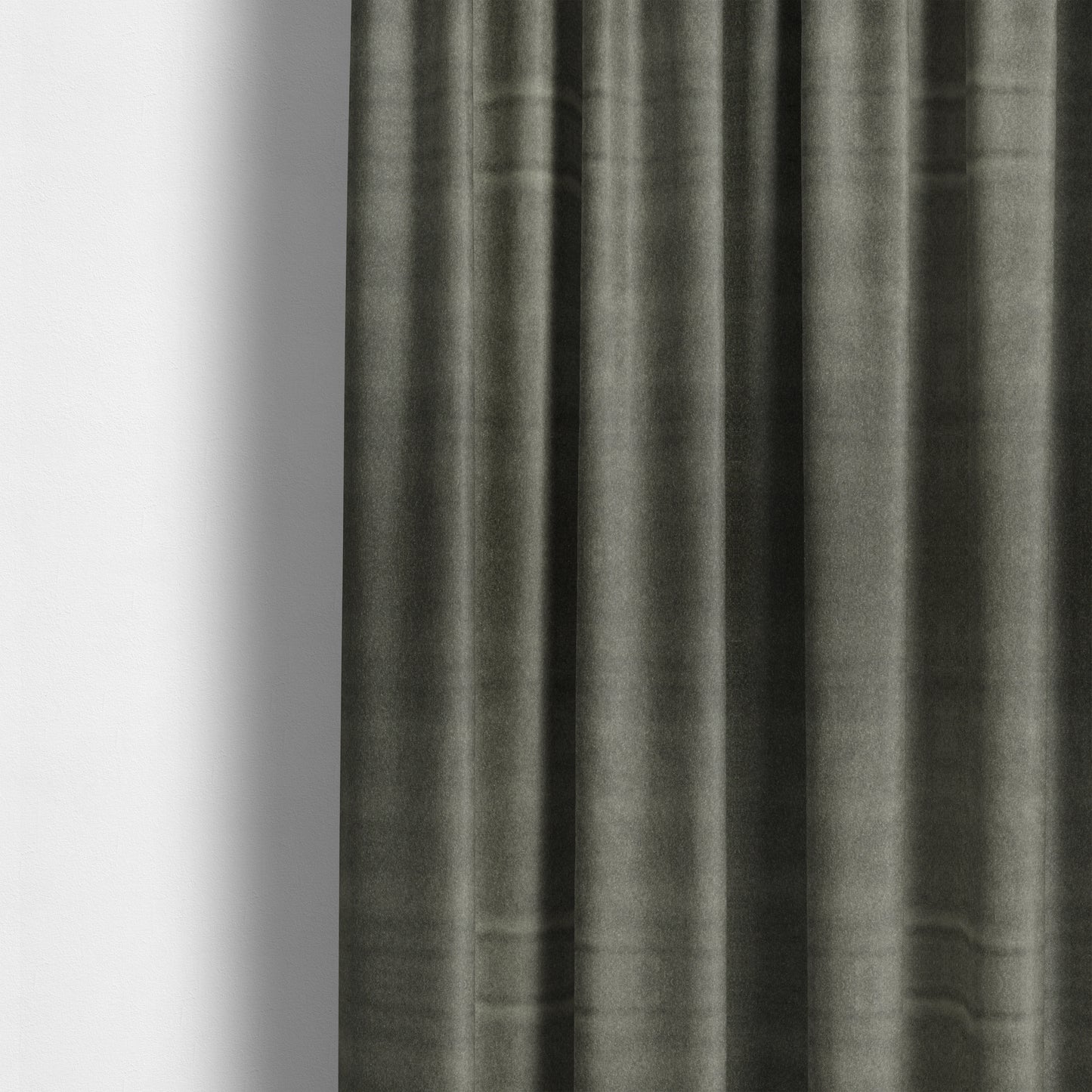 Marola Linen Velvet Soft Textured Speckled Fabric In Grey Colour - Made To Measure Curtains