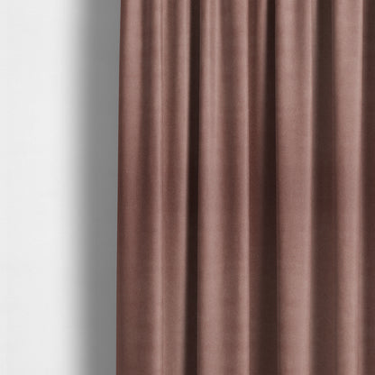 Marola Linen Velvet Soft Textured Speckled Fabric In Pink Colour - Made To Measure Curtains