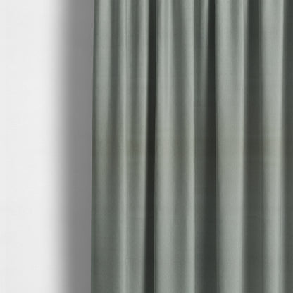 Mehari Linen Effect Flat Weave Semi Plain Upholstery Fabric In Light Green Colour - Made To Measure Curtains