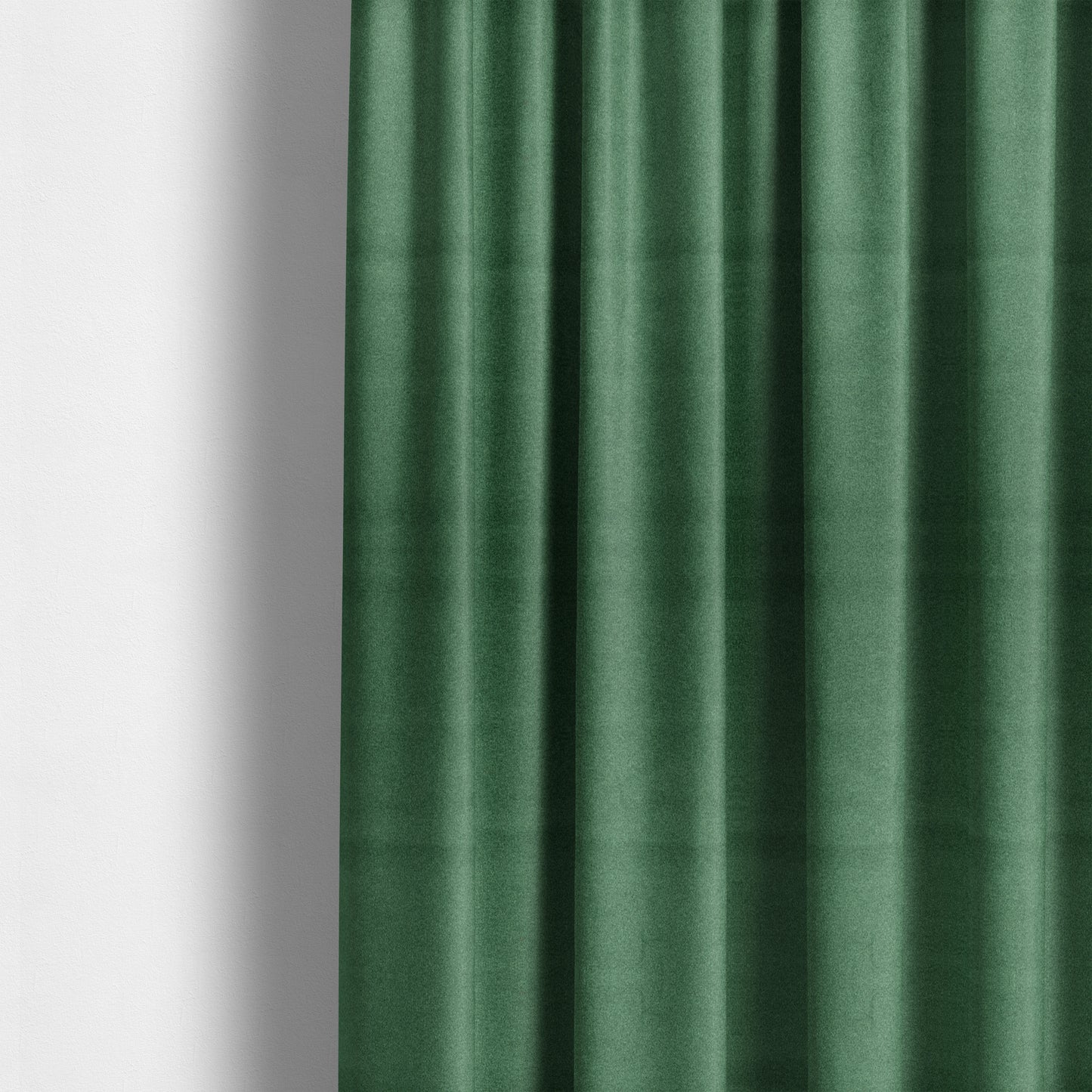 Modena Soft Velvet Material Furnishing Fabric Apple Green Colour - Made To Measure Curtains