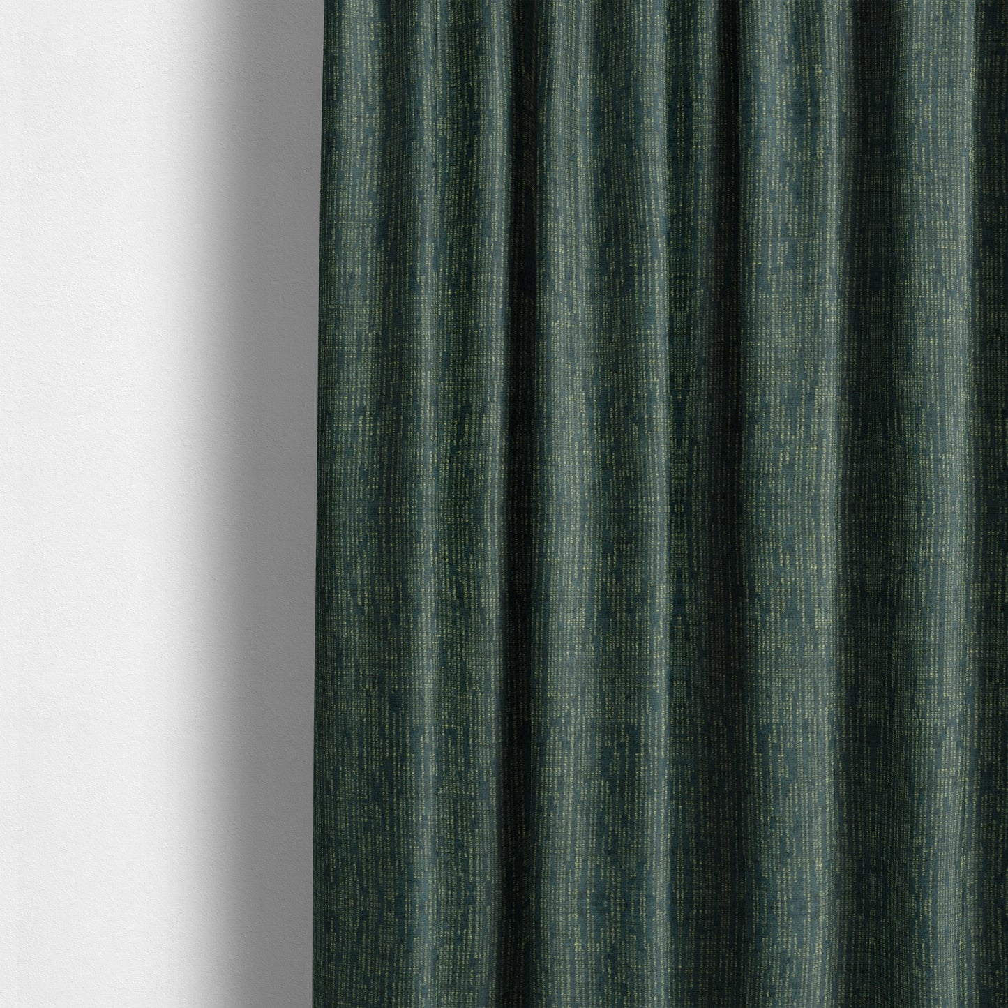 Monarch Beautifully Woven Soft Textured Semi Plain Chenille Material Navy Blue Upholstery Fabrics - Made To Measure Curtains