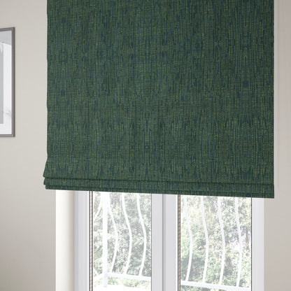 Monarch Beautifully Woven Soft Textured Semi Plain Chenille Material Navy Blue Upholstery Fabrics - Roman Blinds