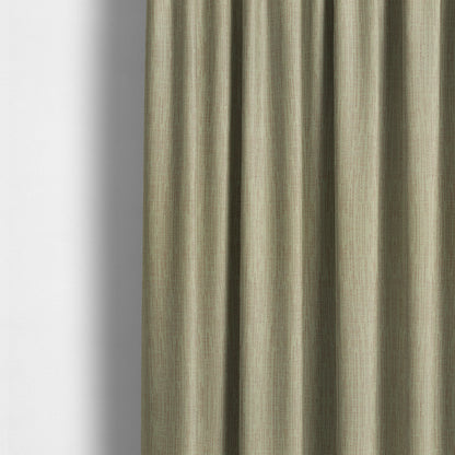 Monarch Beautifully Woven Soft Textured Semi Plain Chenille Material White Upholstery Fabrics - Made To Measure Curtains