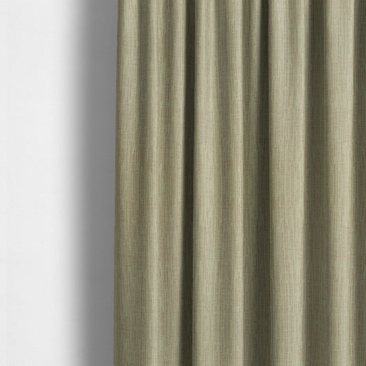 Monarch Beautifully Woven Soft Textured Semi Plain Chenille Material White Upholstery Fabrics - Made To Measure Curtains