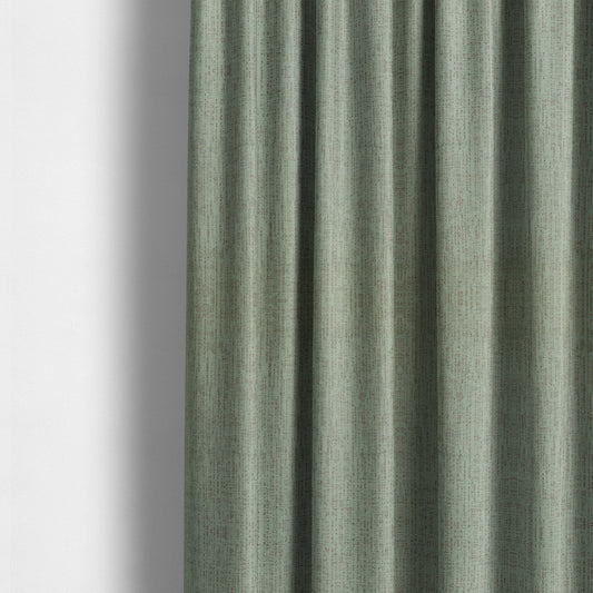 Monarch Beautifully Woven Soft Textured Semi Plain Chenille Material Silver Grey Upholstery Fabrics - Made To Measure Curtains