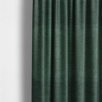 Muse Aged Finish Effect Soft Velvet Upholstery Furnishing Fabric Navy Blue Colour - Made To Measure Curtains