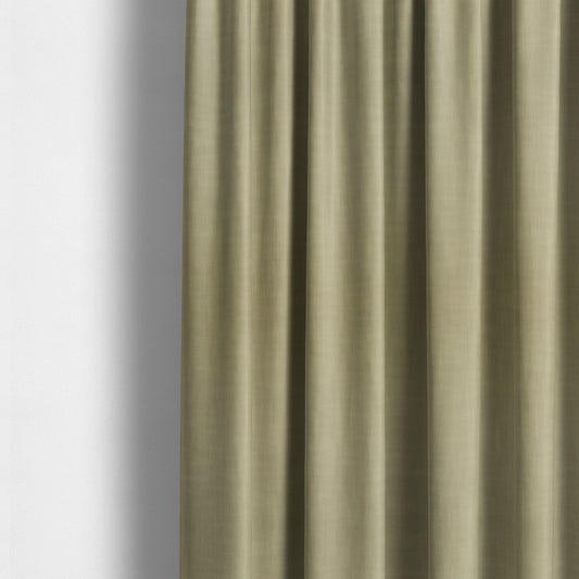 Natural Flat Weave Plain Upholstery Fabric In Beige Colour - Made To Measure Curtains