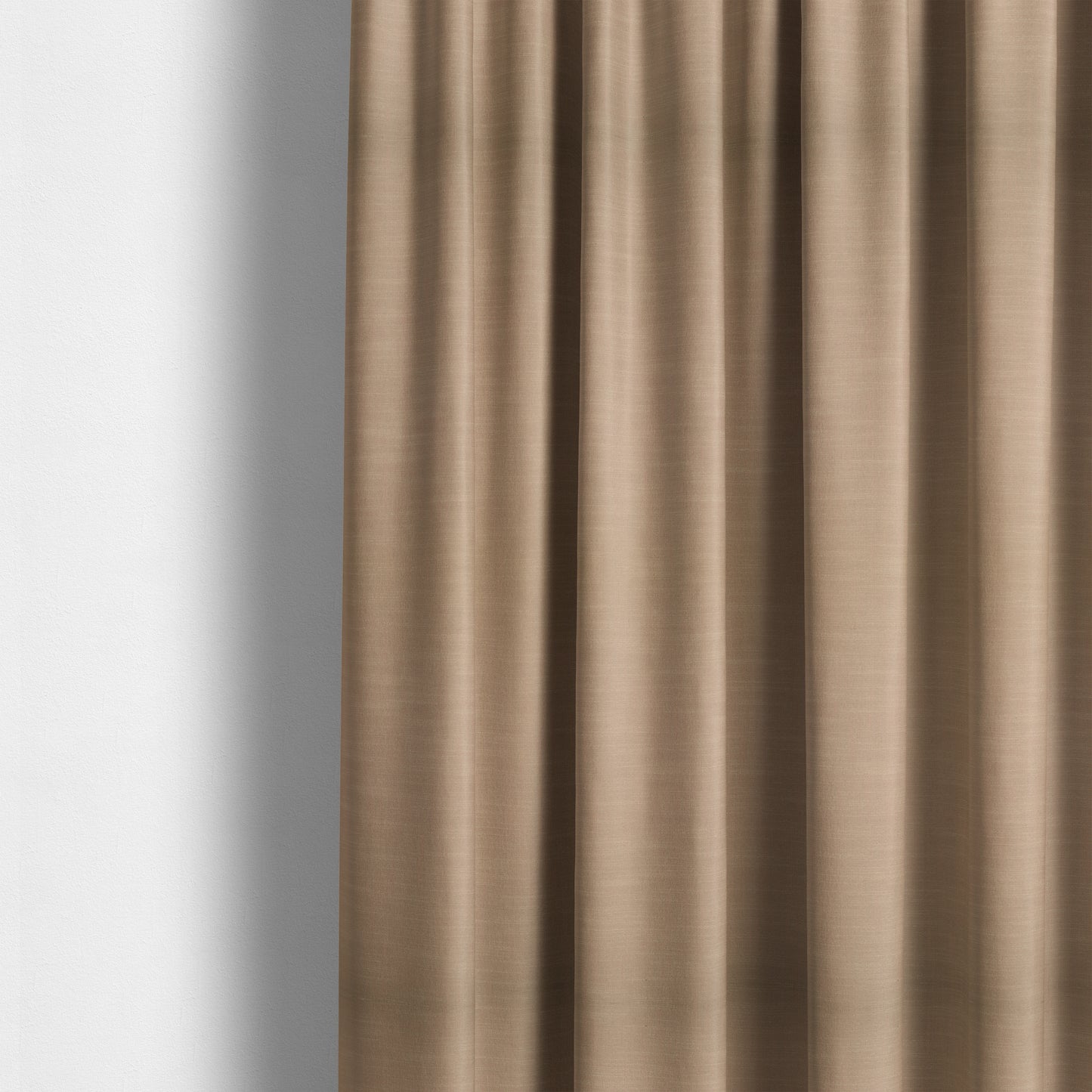 Natural Flat Weave Plain Upholstery Fabric In Pink Colour - Made To Measure Curtains