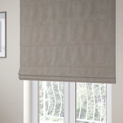 Norbury Dotted Effect Soft Textured Corduroy Upholstery Furnishings Fabric Lavender Colour - Roman Blinds