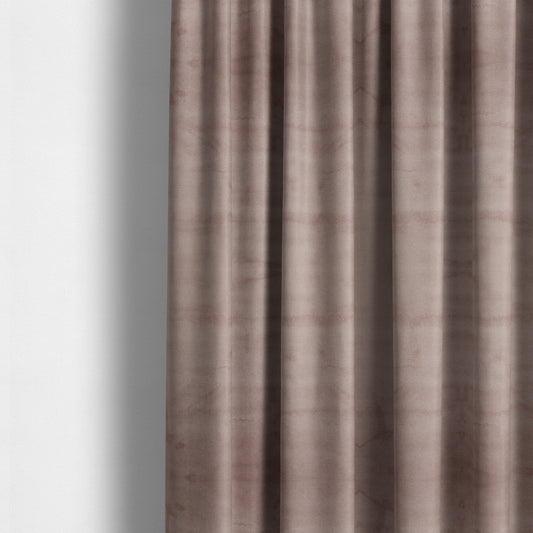 Oscar Deep Pile Plain Chenille Velvet Material Pink Colour Upholstery Fabric - Made To Measure Curtains