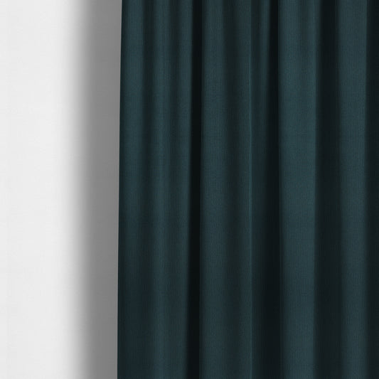 Patricia Soft Like Velvet Chenille Upholstery Fabric Blue Colour - Made To Measure Curtains