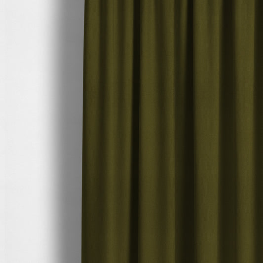 Patricia Soft Like Velvet Chenille Upholstery Fabric Green Colour - Made To Measure Curtains