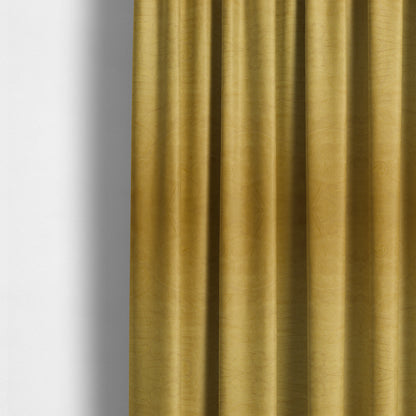 Phoenix Laser Cut Pattern Soft Velveteen Dusty Golden Velvet Material Upholstery Curtains Fabric - Made To Measure Curtains