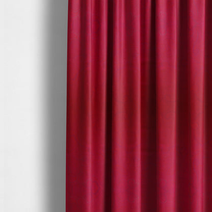 Phoenix Laser Cut Pattern Soft Velveteen Red Velvet Material Upholstery Curtains Fabric - Made To Measure Curtains