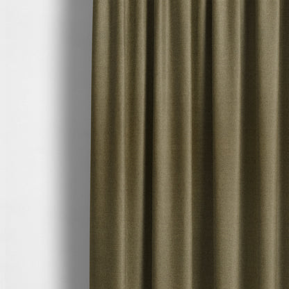 Prague Flat Weave Plain Dual Purpose Upholstery Curtain Old Golden Yellow Fabric - Made To Measure Curtains