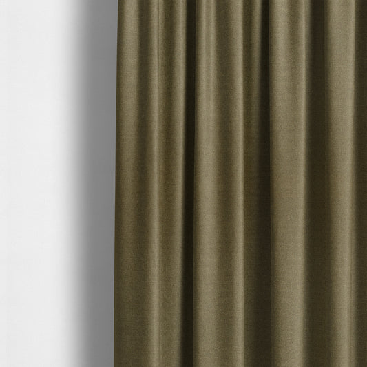 Prague Flat Weave Plain Dual Purpose Upholstery Curtain Old Golden Yellow Fabric - Made To Measure Curtains