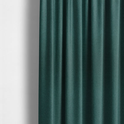 Prague Flat Weave Plain Dual Purpose Upholstery Curtain Blue Fabric - Made To Measure Curtains