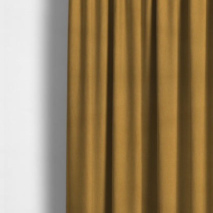 Rachel Soft Texture Chenille Upholstery Fabric Golden Yellow Colour - Made To Measure Curtains