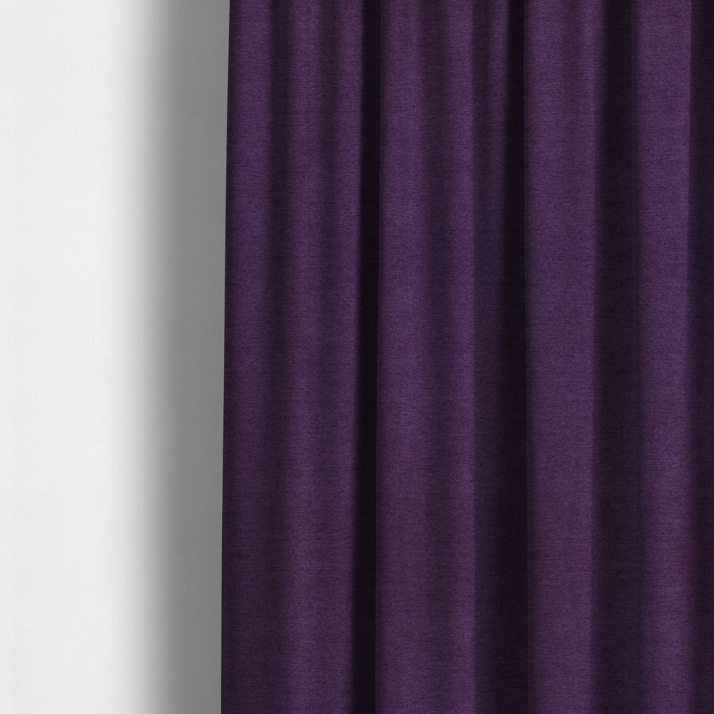 Rachel Soft Texture Chenille Upholstery Fabric Purple Colour - Made To Measure Curtains