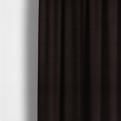 Rachel Soft Texture Chenille Upholstery Fabric Brown Colour - Made To Measure Curtains