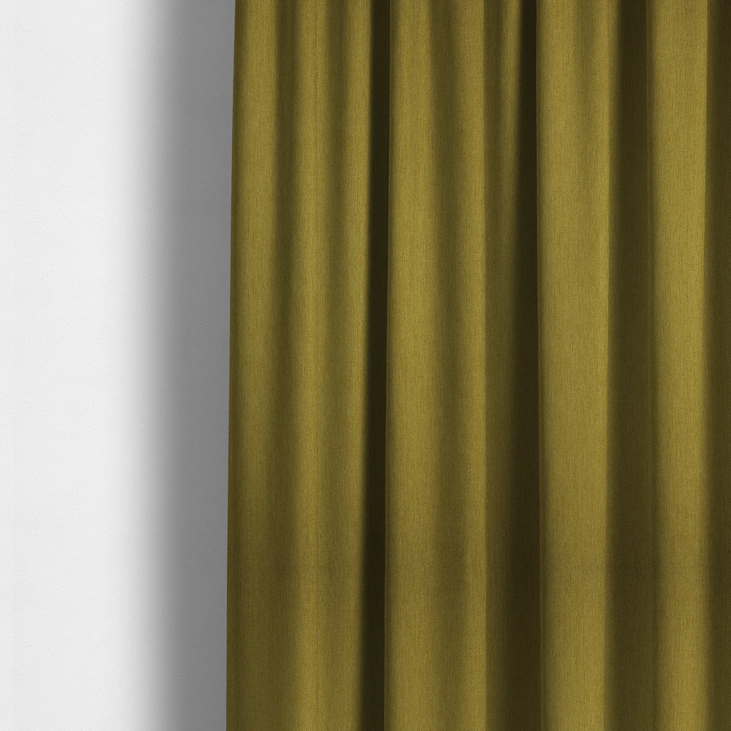 Rachel Soft Texture Chenille Upholstery Fabric Yellow Colour - Made To Measure Curtains