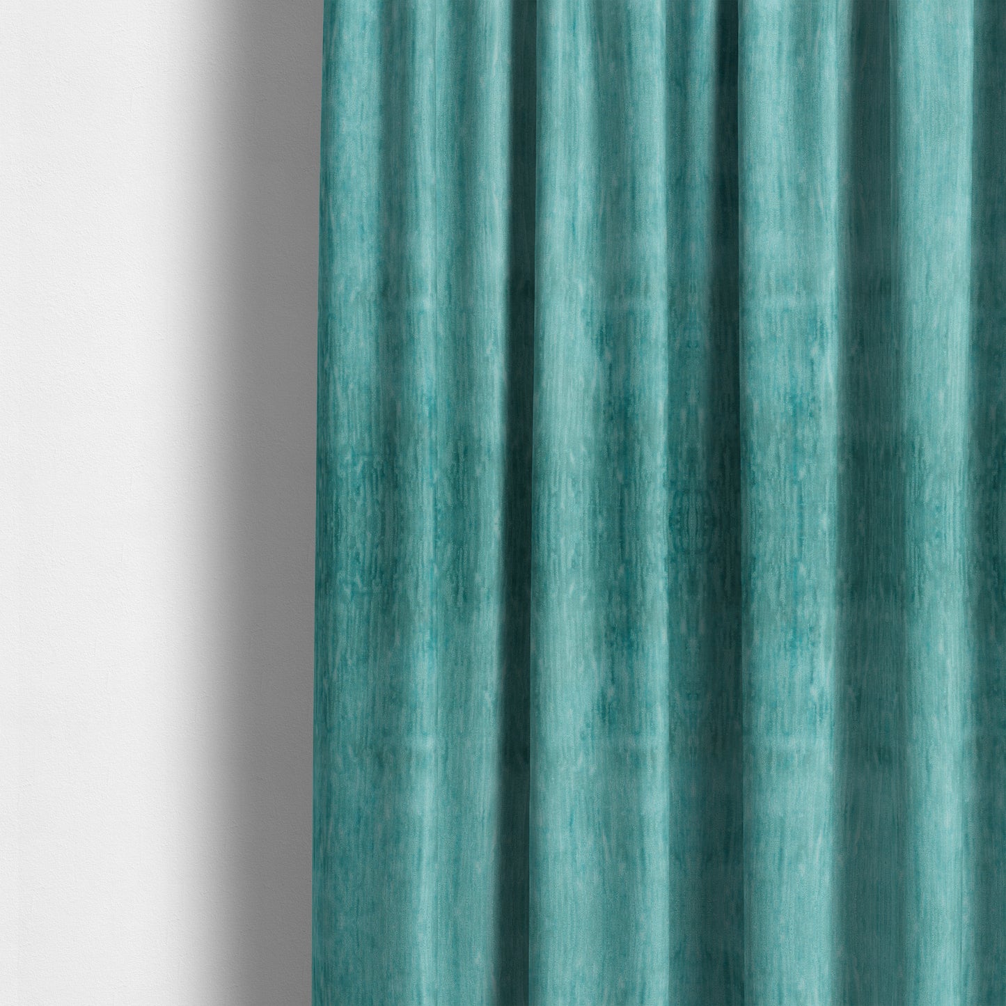 Rio Soft Textured Velvet Upholstery Fabrics In Light Blue Colour - Made To Measure Curtains