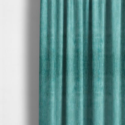 Rio Soft Textured Velvet Upholstery Fabrics In Light Blue Colour - Made To Measure Curtains