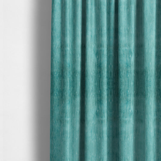 Rio Soft Textured Velvet Upholstery Fabrics In Light Blue Colour - Made To Measure Curtains