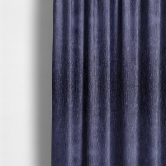 Rio Soft Textured Velvet Upholstery Fabrics In Purple Colour - Made To Measure Curtains