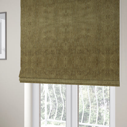 Rio Soft Textured Velvet Upholstery Fabrics In Brown Colour - Roman Blinds