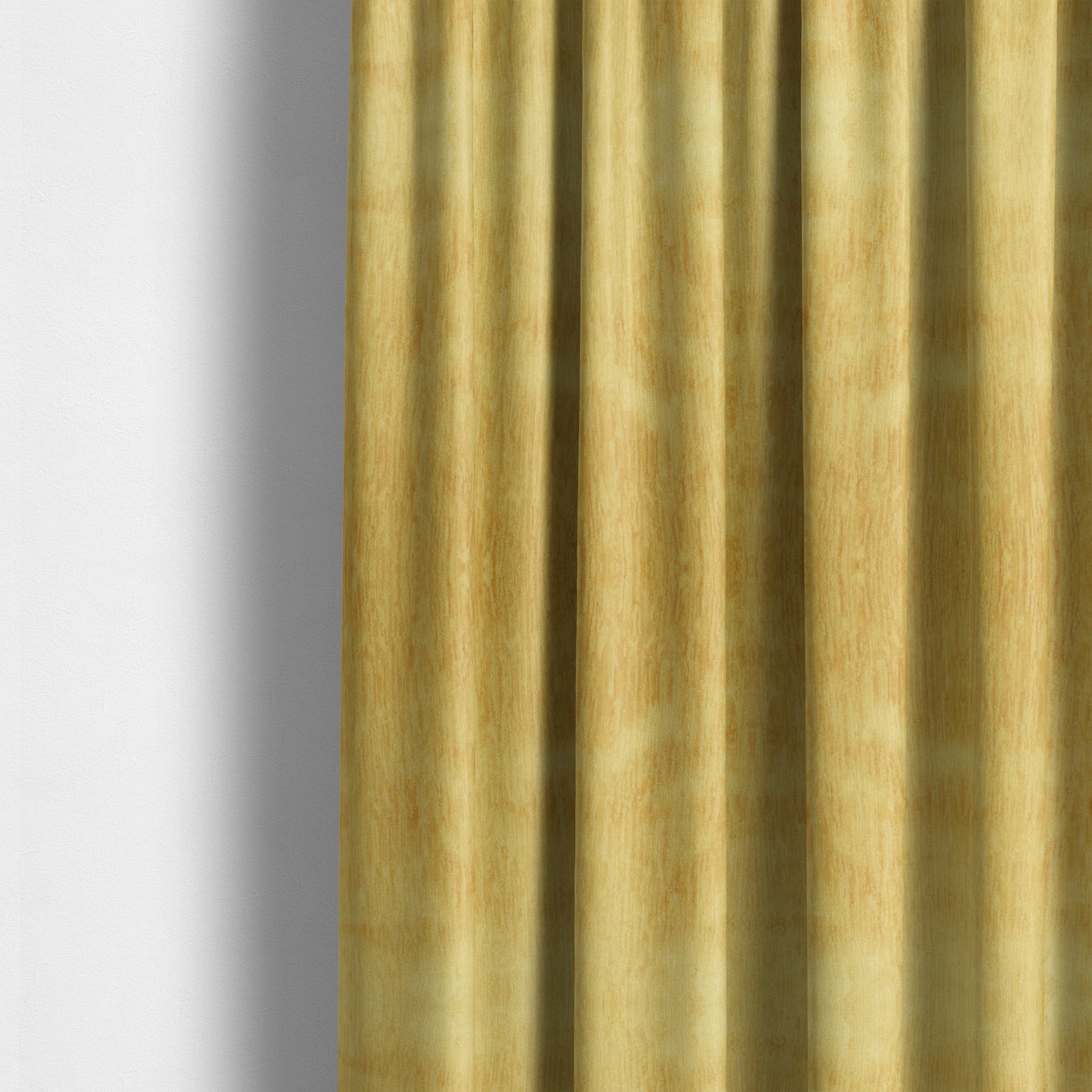 Rio Soft Textured Velvet Upholstery Fabrics In Gold Colour - Made To Measure Curtains