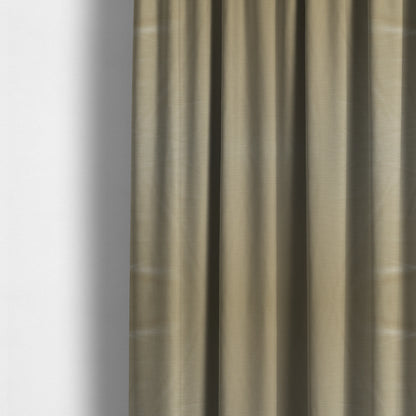 Rome Designer Silk Shine Velvet Effect Chenille Plain Furnishing Fabric In White Silver Colour - Made To Measure Curtains