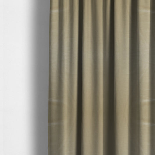 Rome Designer Silk Shine Velvet Effect Chenille Plain Furnishing Fabric In White Silver Colour - Made To Measure Curtains