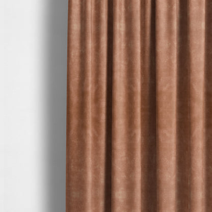 Saluzzo Pink Colour Velvet Smooth Ribbed Velveteen Textured Upholstery Fabric - Made To Measure Curtains