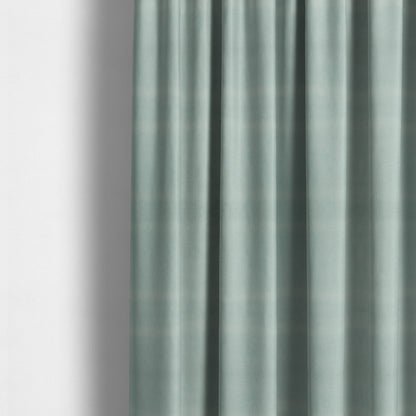 Samaya Cotton Velvet Soft Pastel Coloured Fabric In Sky Blue - Made To Measure Curtains